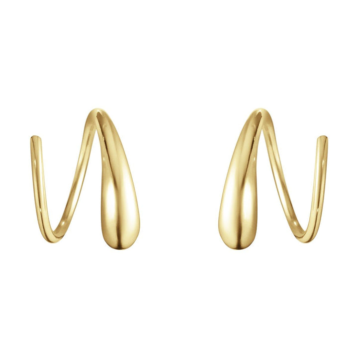 Mercy 14 mm. 18K Gold Earrings