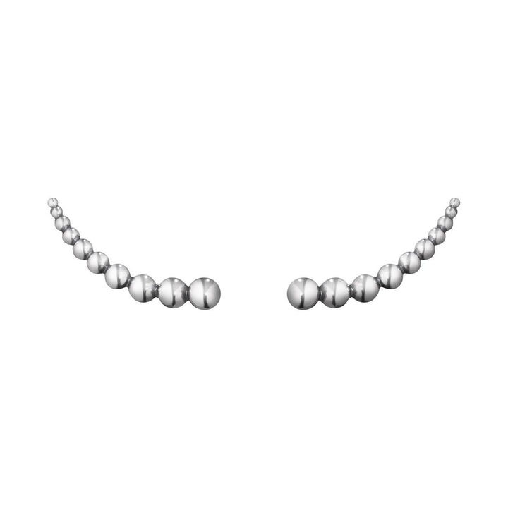 Moonlight Grapes Silver Earrings