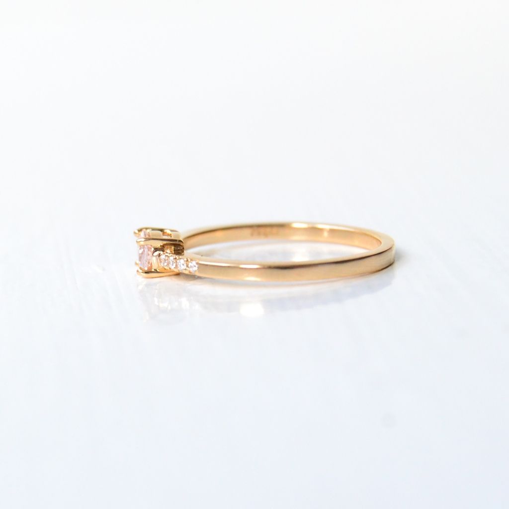 Kuda Pic 18K Gold Ring w. Sapphire & Diamonds