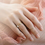 ReMind mini Solitaire 18K Gold or Whitegold Ring w. Lab-Grown Diamond
