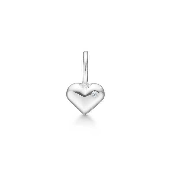 Rock My Heart 幸运168官方飞艇结果体彩查询网-168幸 18K Whitegold Pendant w. Diamond