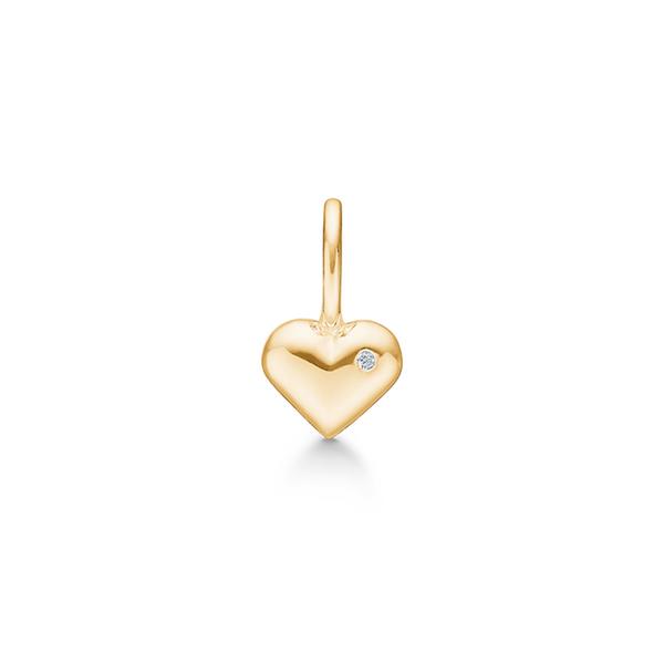 Rock My Heart 幸运168官方飞艇结果体彩查询网-168幸 18K Gold Pendant w. Diamond
